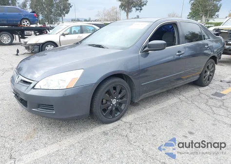 2007 Honda Accord 3.0 Lx из США, поврежденный, VIN 1HGCM66377A016112